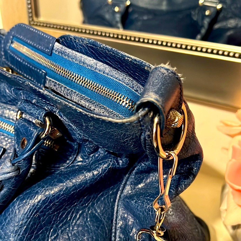 Balenciaga Blue Crossbody Bag - Picture 5 of 12